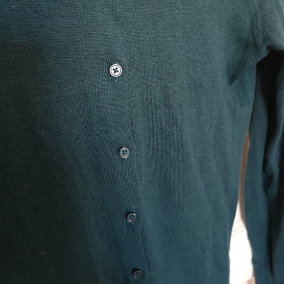 Banana Republic Teal Cardigan Size XXS - Picture 3 of 4